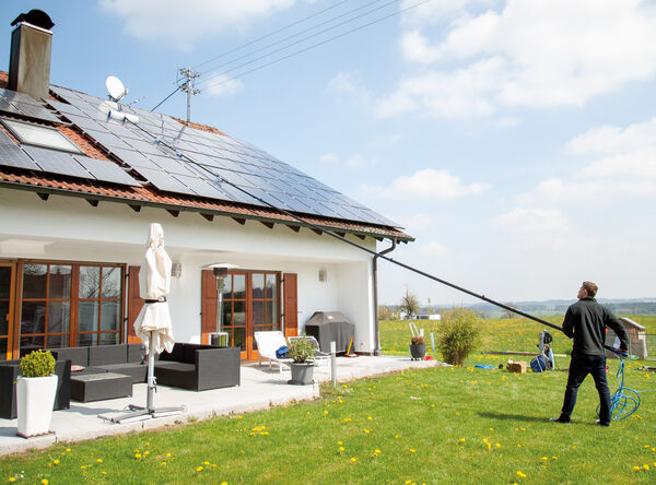 Solarreinigung mit Sola-Tecs System